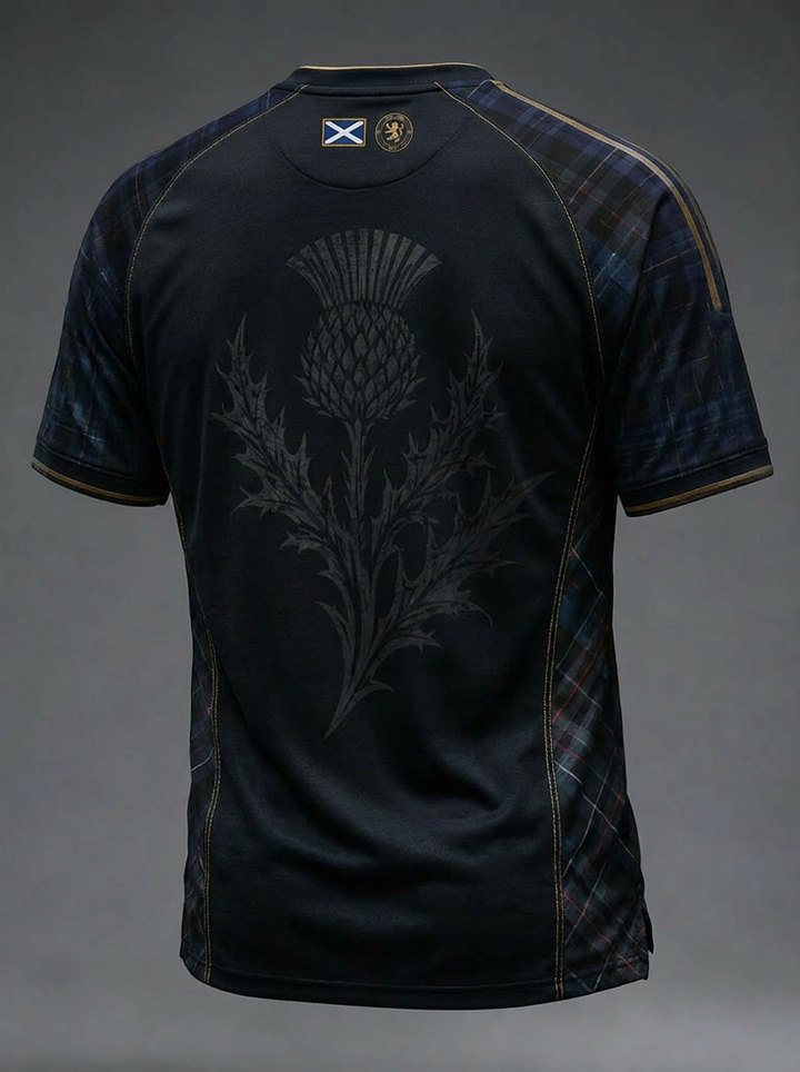 Men's UK Football Lover Scotland Printed short sleeve t-shirt