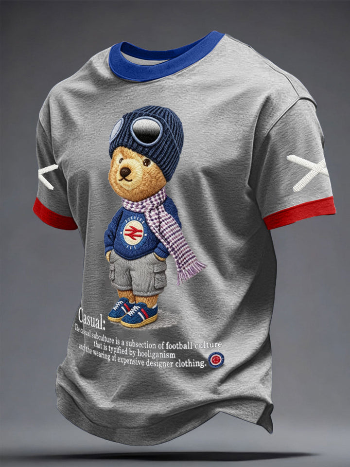 Men's Scotland Football Lover Printed T-Shirt