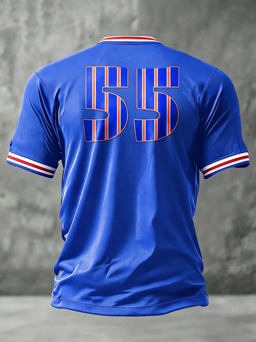 Men's We Are The People Scotland Football Lover Printed T-shirt